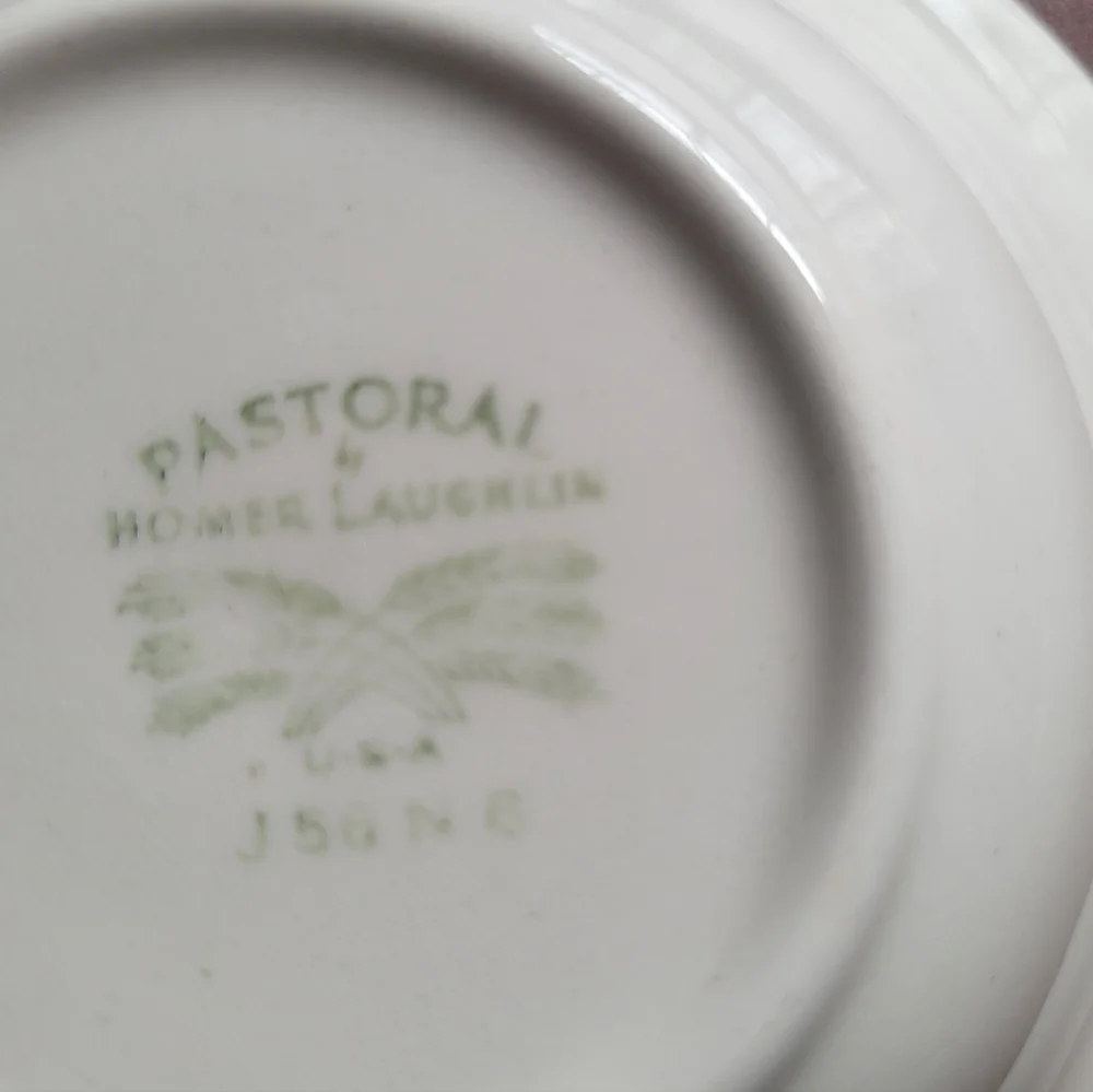Vintage Fruit / Dessert Bowl - Pastoral by Homer Laughlin